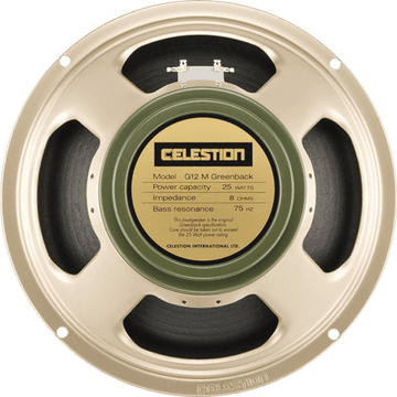 G12M Greenback 8 ohm