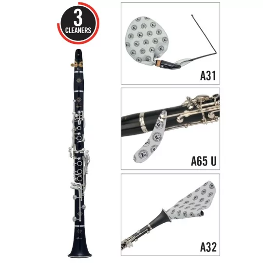 BG BB KLARINET COMBO PACK VERZORGINGSSET ( A31 - A32 - A65U )