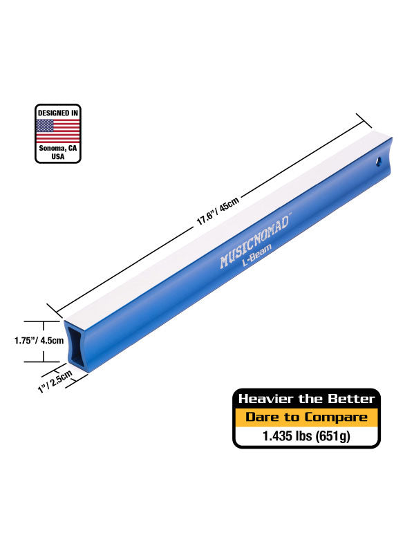 MN811 L-beam Schuurstaaf voor Frets Akoestische en Elektrische Gitaar - 45cm