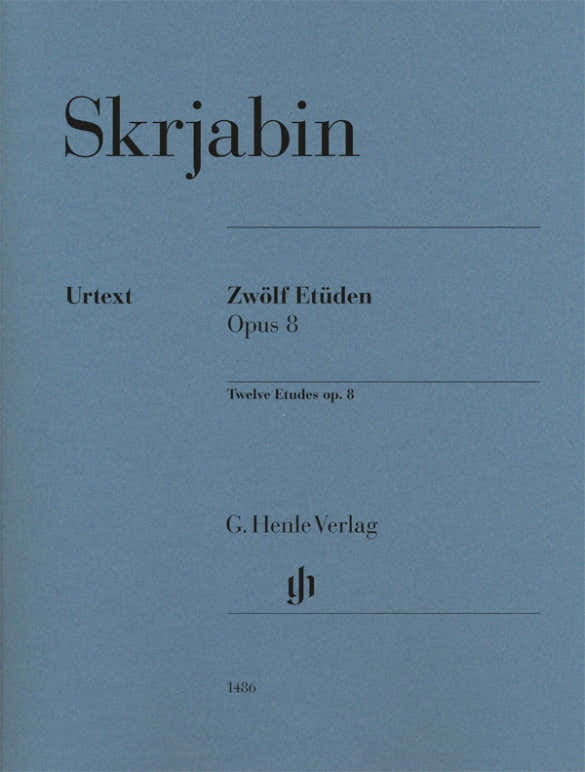 Scriabine A. - 12 Etudes Op.8 - Piano