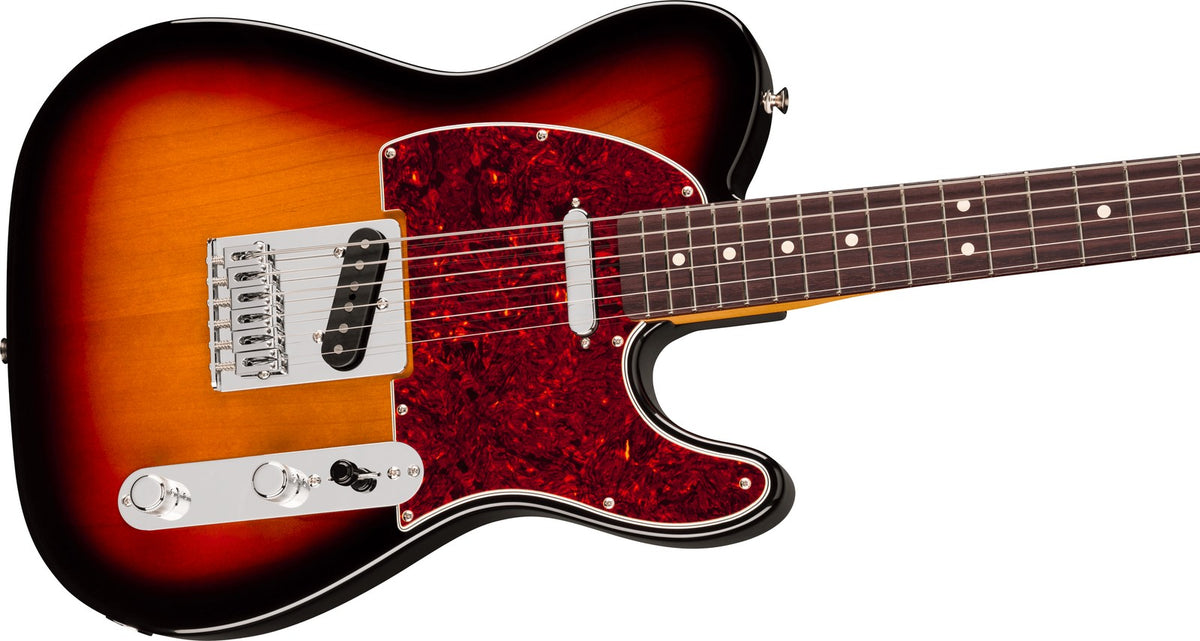 Telecaster 75 Anni Player II Bariton, RW 3-kleuren Sunburst