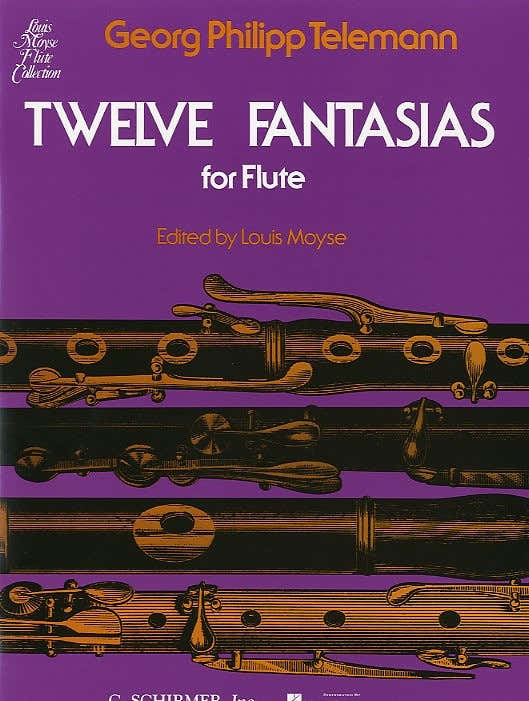 Telemann G.P. - Twaalf fantasieën voor solofluit - Fluit