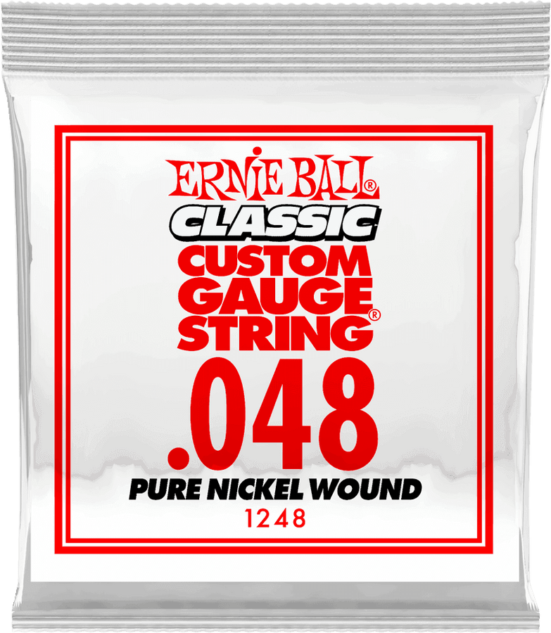 .048 CLASSIC PURE NICKEL WOUND ELECTRIC GUITAR STRINGS
