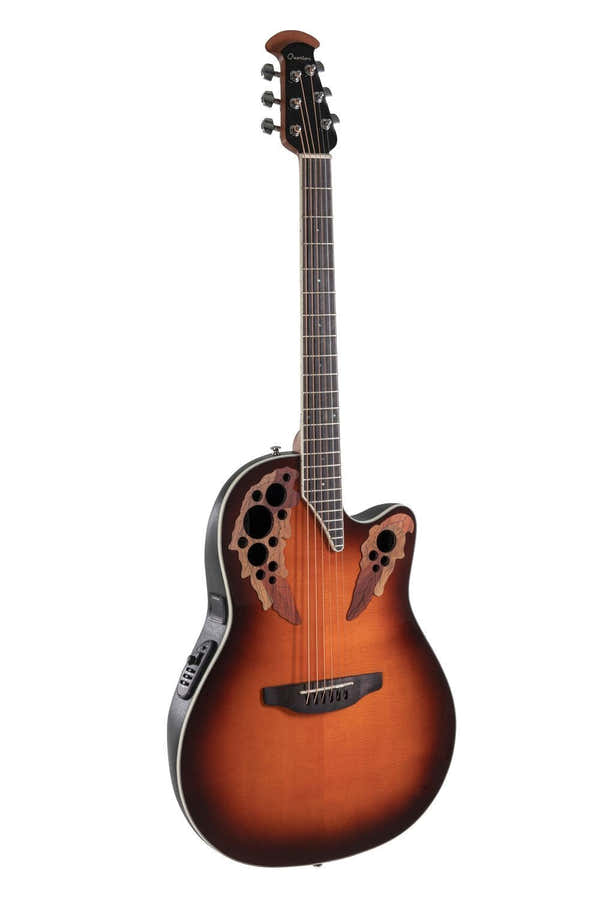 Elektro-Akoestische Gitaar Celebrity Elite Super Shallow Cutaway Sunburst