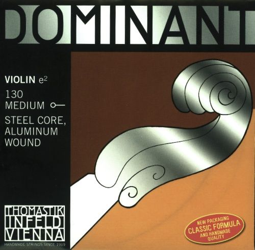 Thomastik 4/4 DOMINANT VIOLIN SET SUPPLE TENSION 135