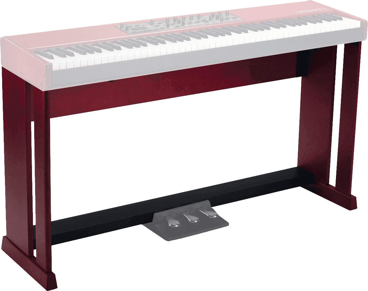 Nord Keyboardstandaard WOOD STAND V4 Rood
