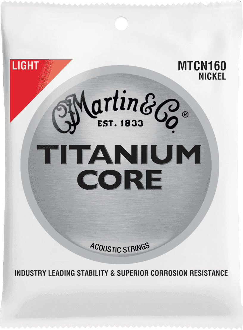 C.F. Martin & Co MTCN160 Titanium Core Light 12-55