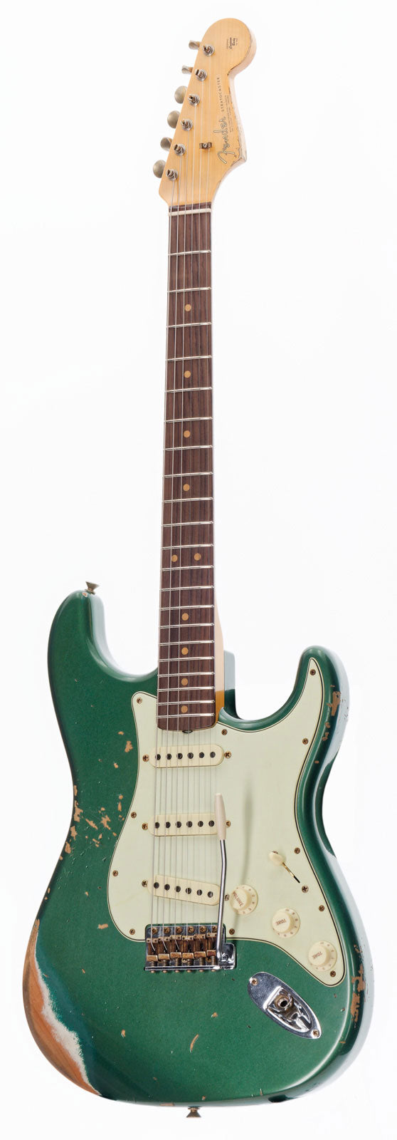 Stratocaster L-Series Ltd Heavy Relic Aged Sherwood Green Metallic