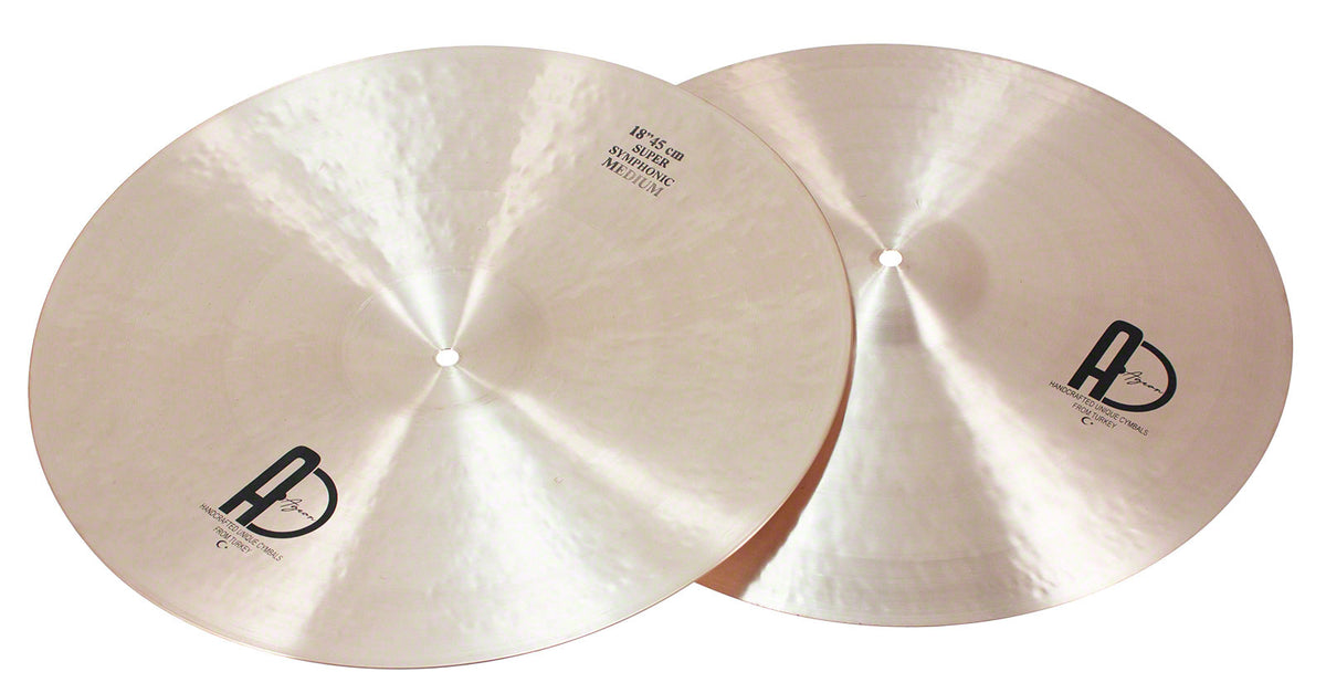 Agean Orkestbekkens 18" Medium Super Symphonic Bronze B25