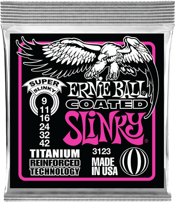 3123 Gecoate titanium-Super Slinky 9-42