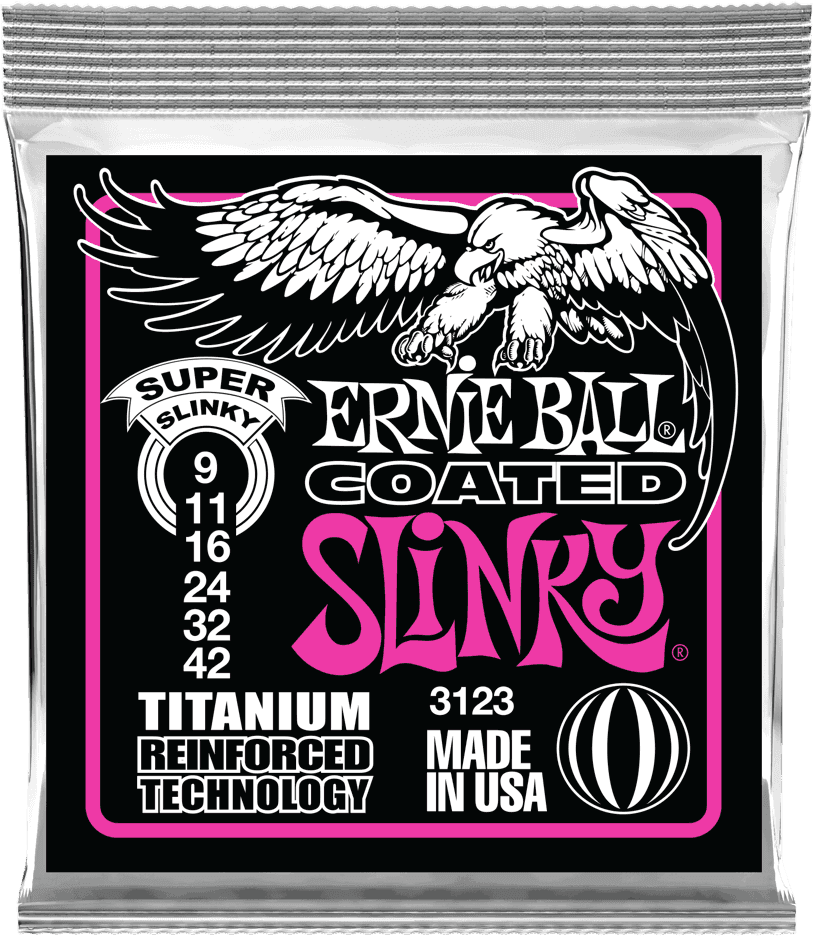 3123 Gecoate titanium-Super Slinky 9-42