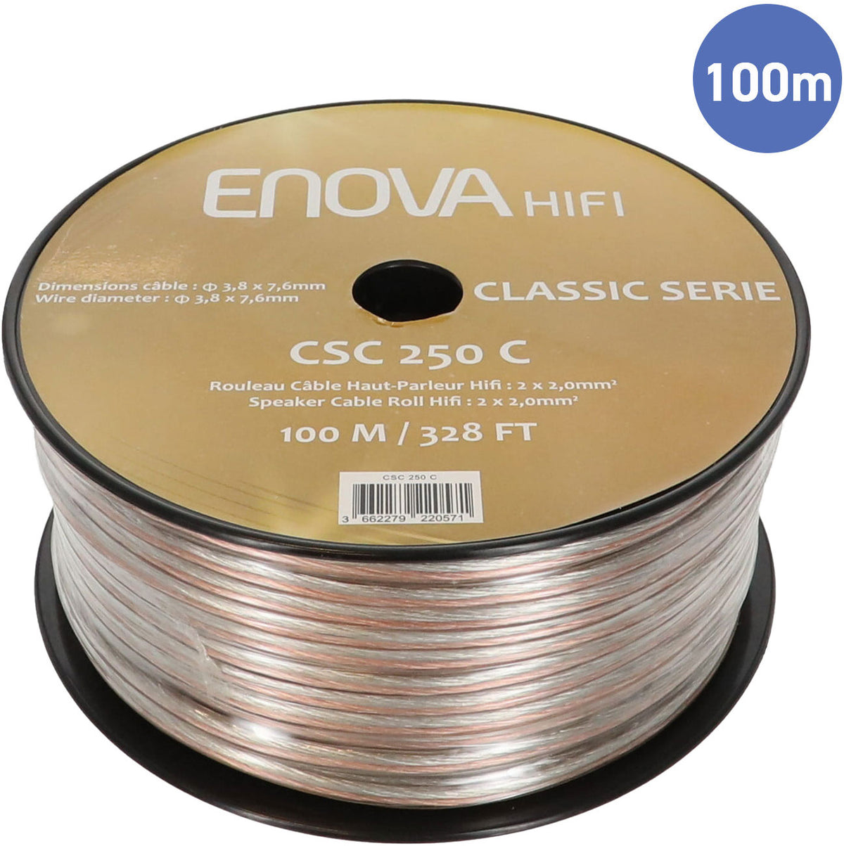 ENOVA HIFI DJ HIFI-luidsprekerkabel CSC 250 C