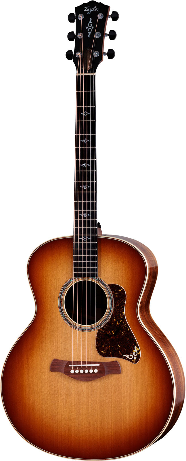 Gold Label K14e Hawaiiaans koa Sunburst Grand Auditorium