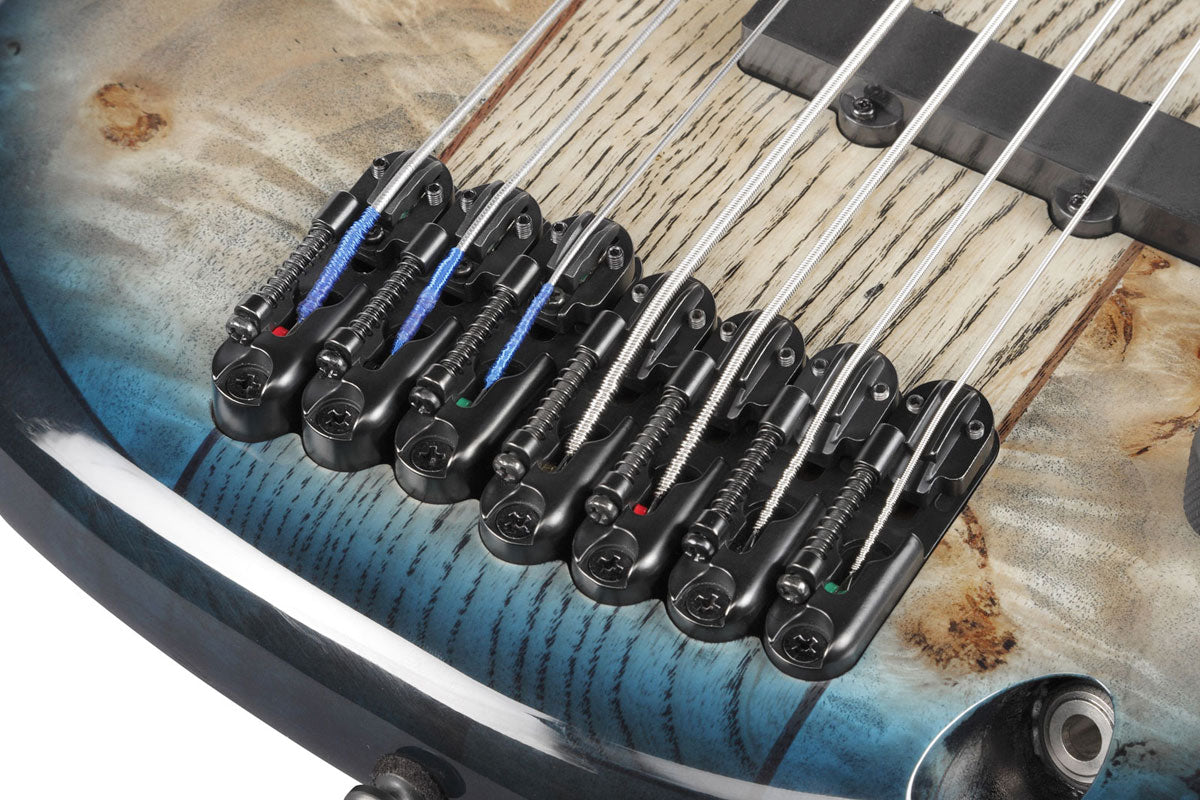 SRAS7-CBS Kosmisch blauw Starburst Bass Workshop