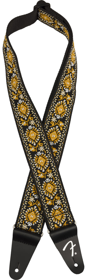 Geweven Riem van Pasadena Gele Lotus 2"