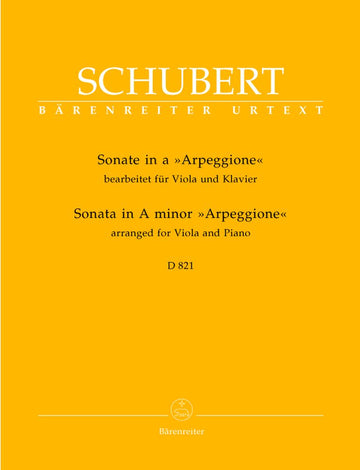 Schubert F. - Sonate Eggione En La Mineur D 821 - Alto Pian0