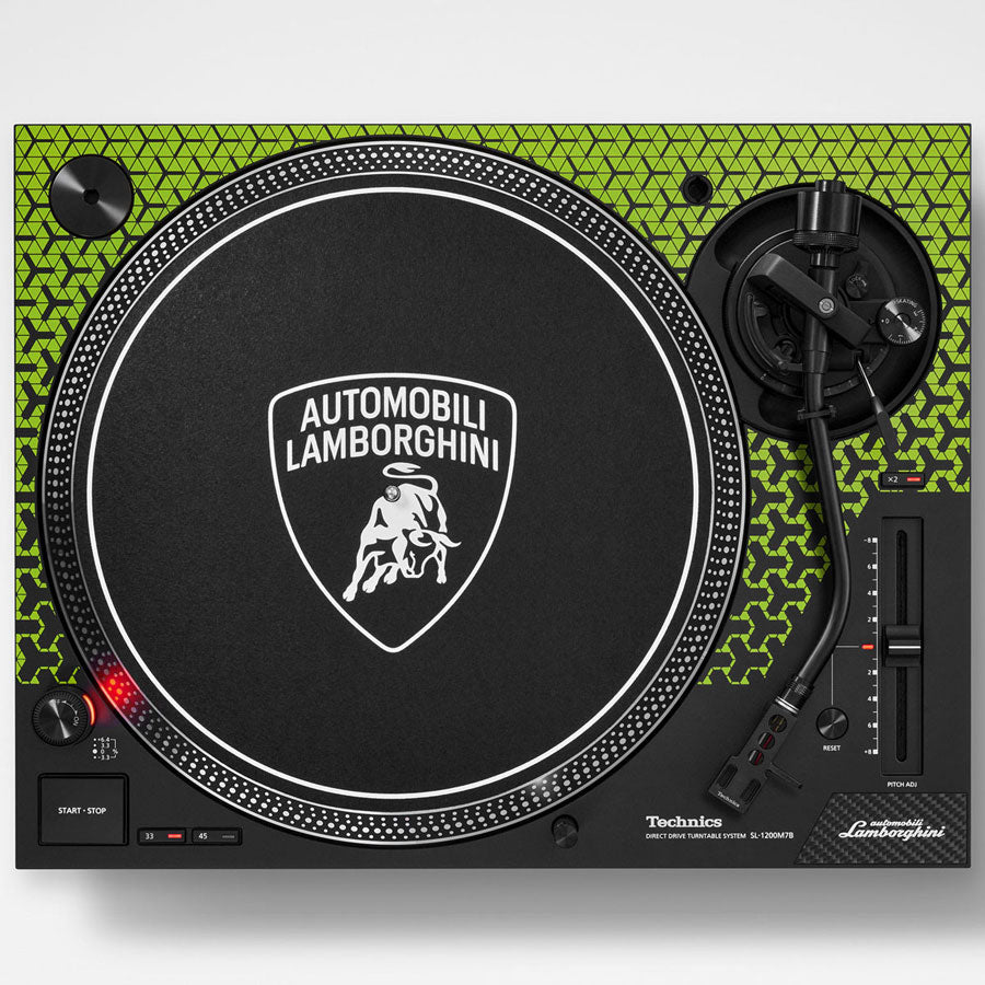 SL-1200M7PEG Groene Edition Lamborghini