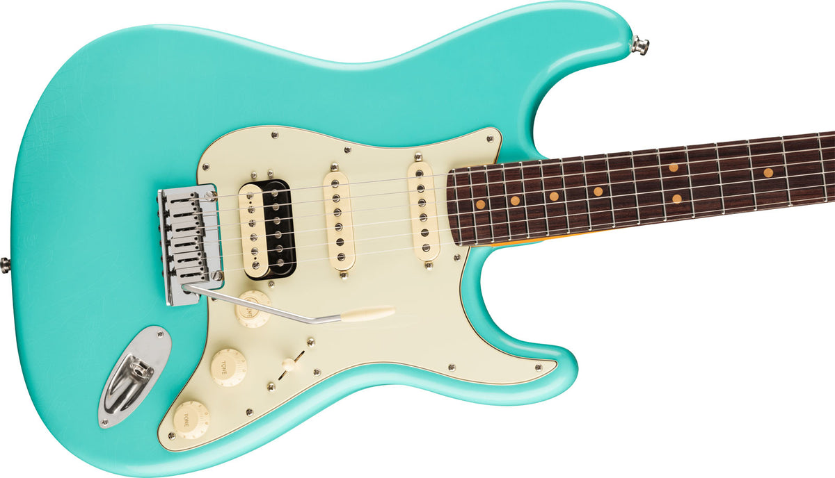 Stratocaster '60s American Ultra Luxe Vintage RW Zeeschuimgroen - Refurbished