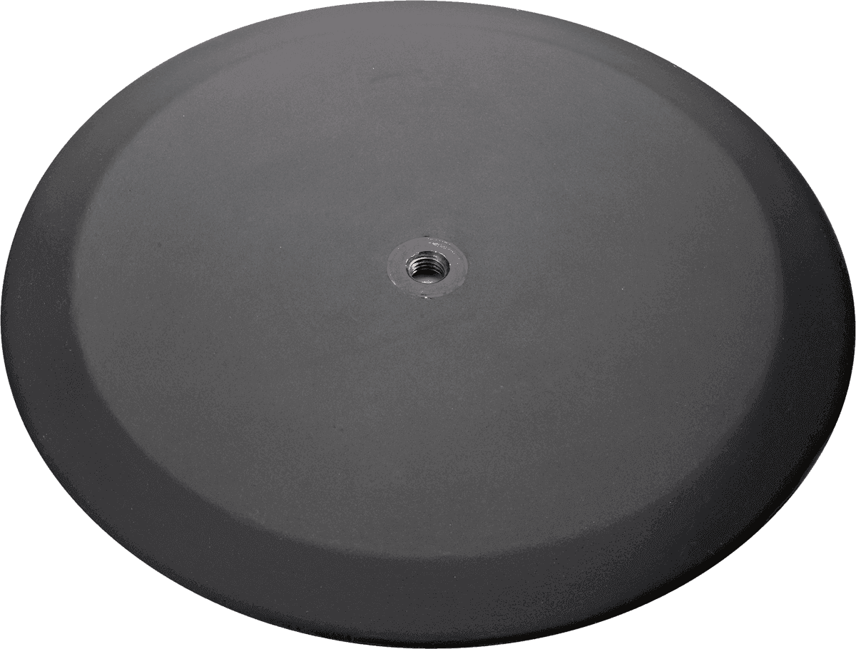 K&M 26700 BASE PLATE - STRUCTURED BLACK