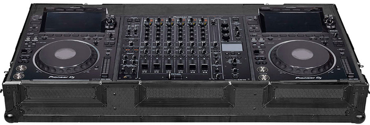 Flight DJ-console CDJ-3000/DJM-V10/DJM-A9 Zwart