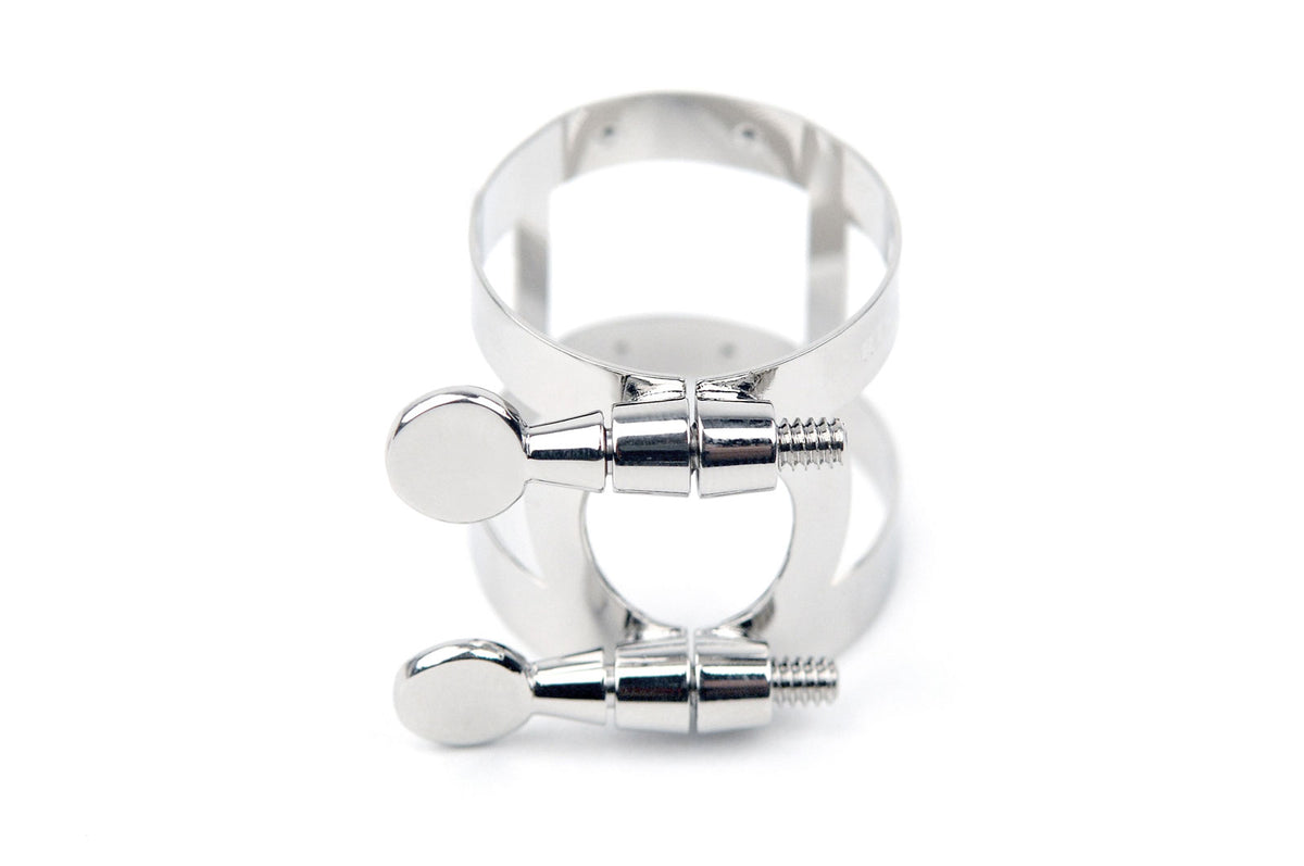 LIGATURE & CAP - ALTO SAX NICKEL PLATED
