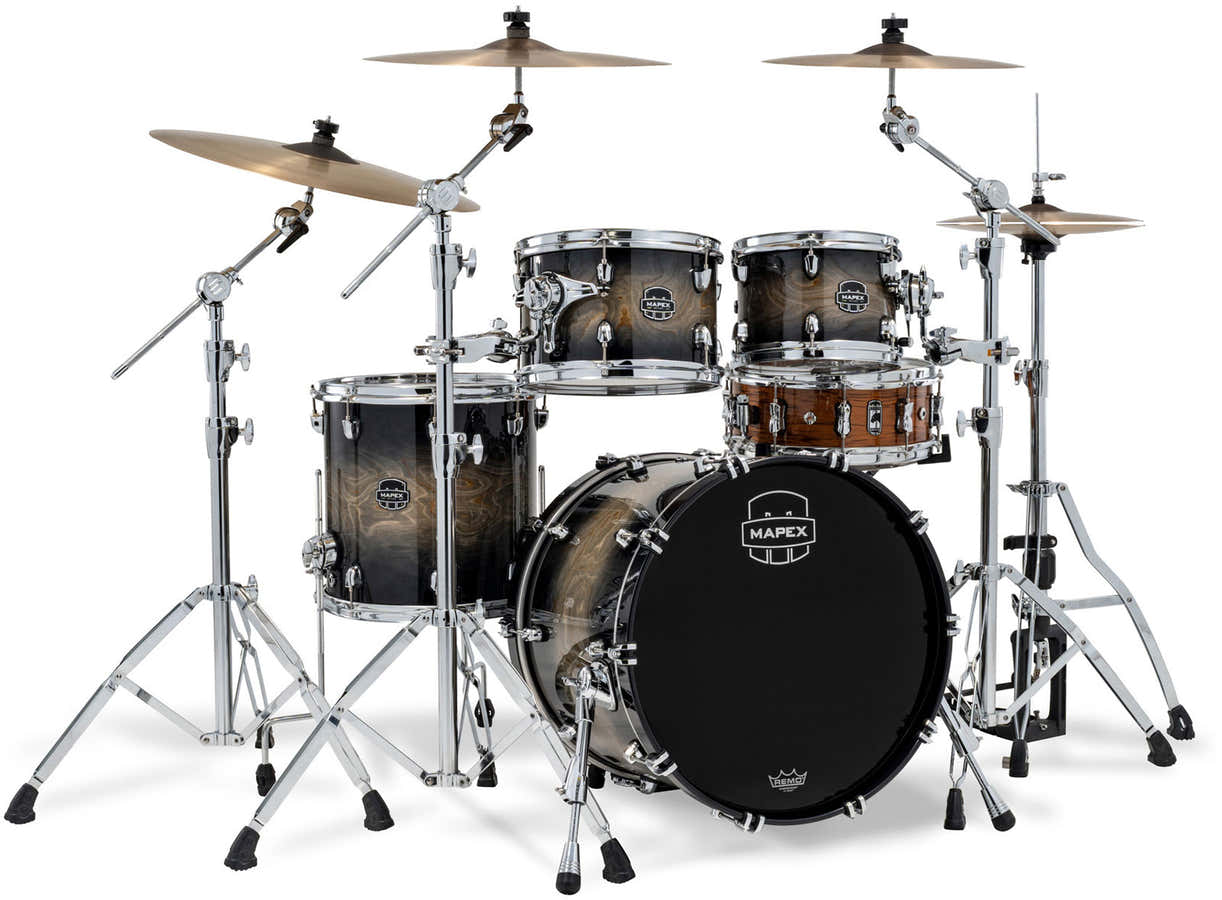 MAPEX SATURN VI FUSION 20" Zwart-inktburst
