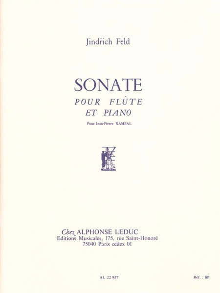 Leduc Sonate pour flûte et piano