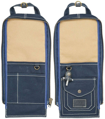 Modulaire Stokkentas van Gewaxt Canvas - Marineblauw