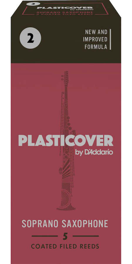 RICO PLASTICOVER SOPRANO SAXOPHONE REEDS 2