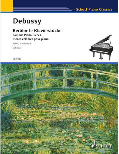 Debussy - Pièces Célèbres Pour Piano Vol. 2 - Piano