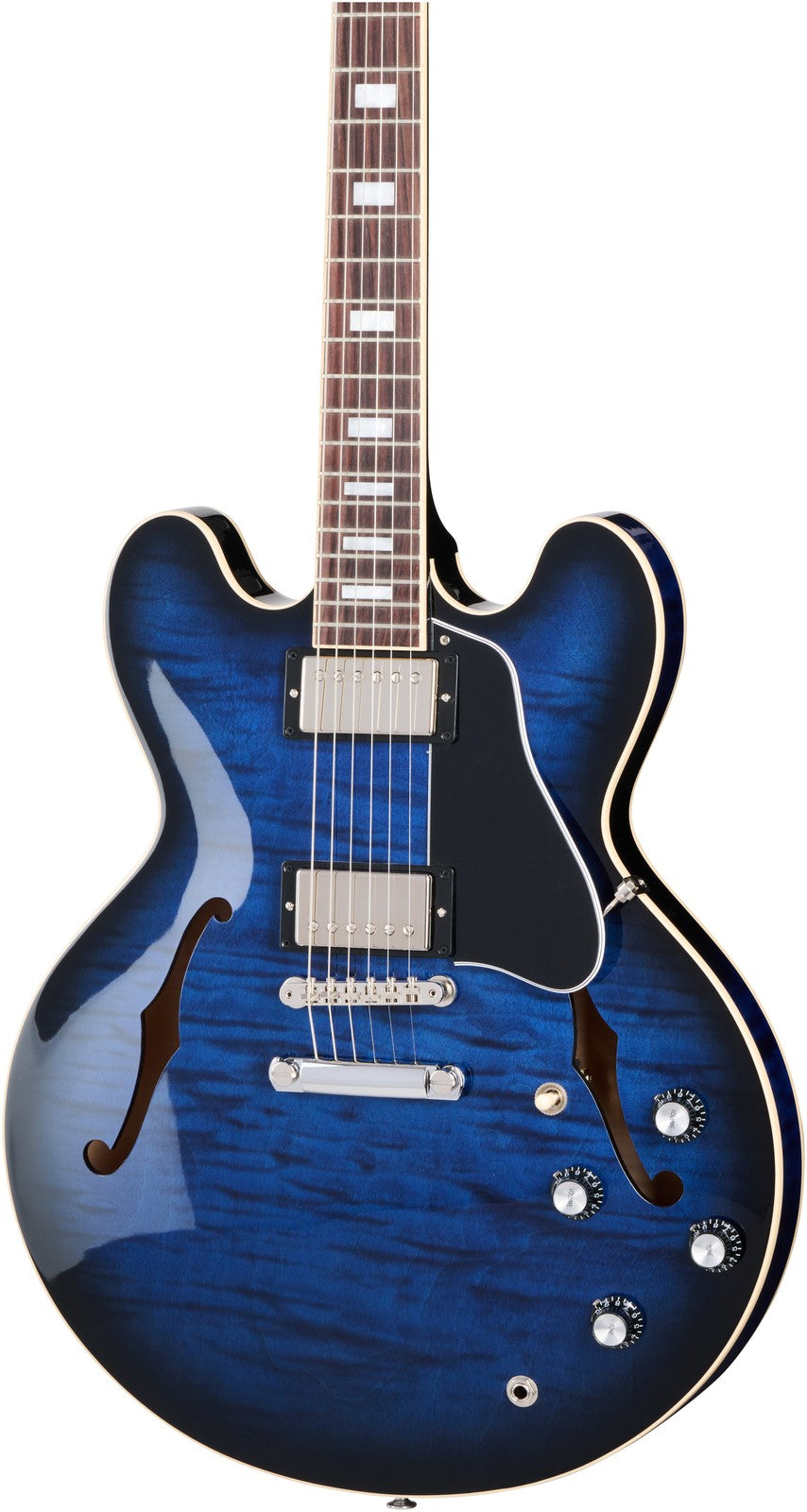 ES-335 Figured Deep Ocean Burst Original