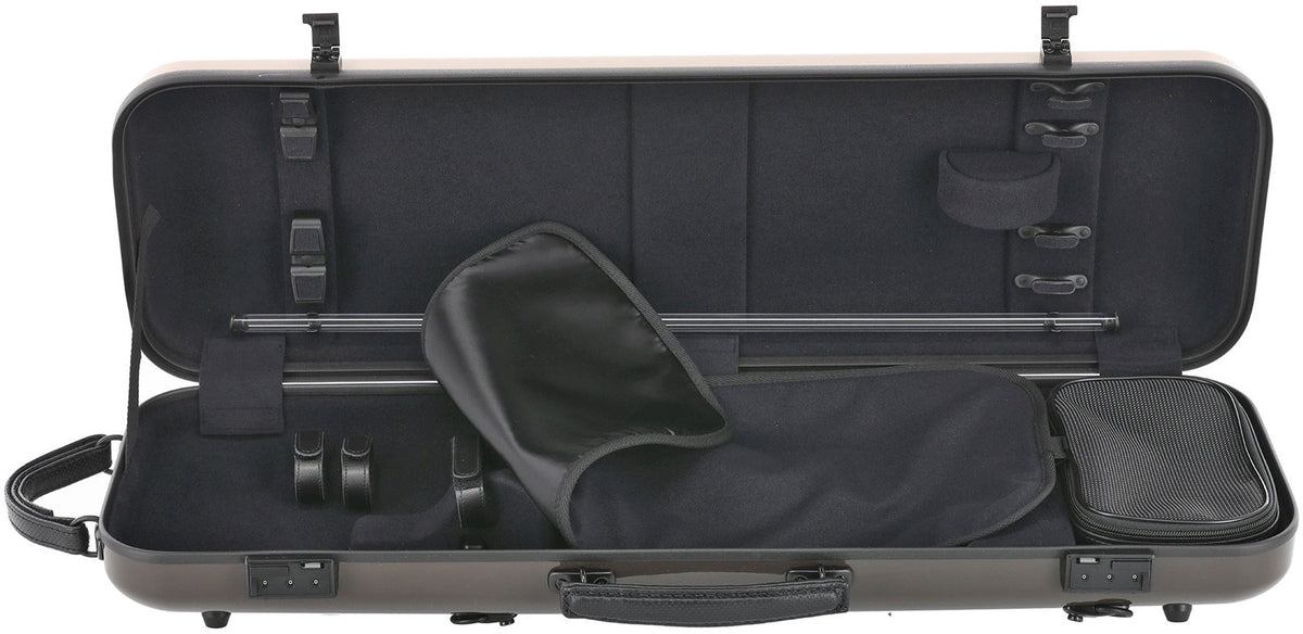 Vioolkoffer Air Anniversary Bruin/Beige Met Zijhandgreep