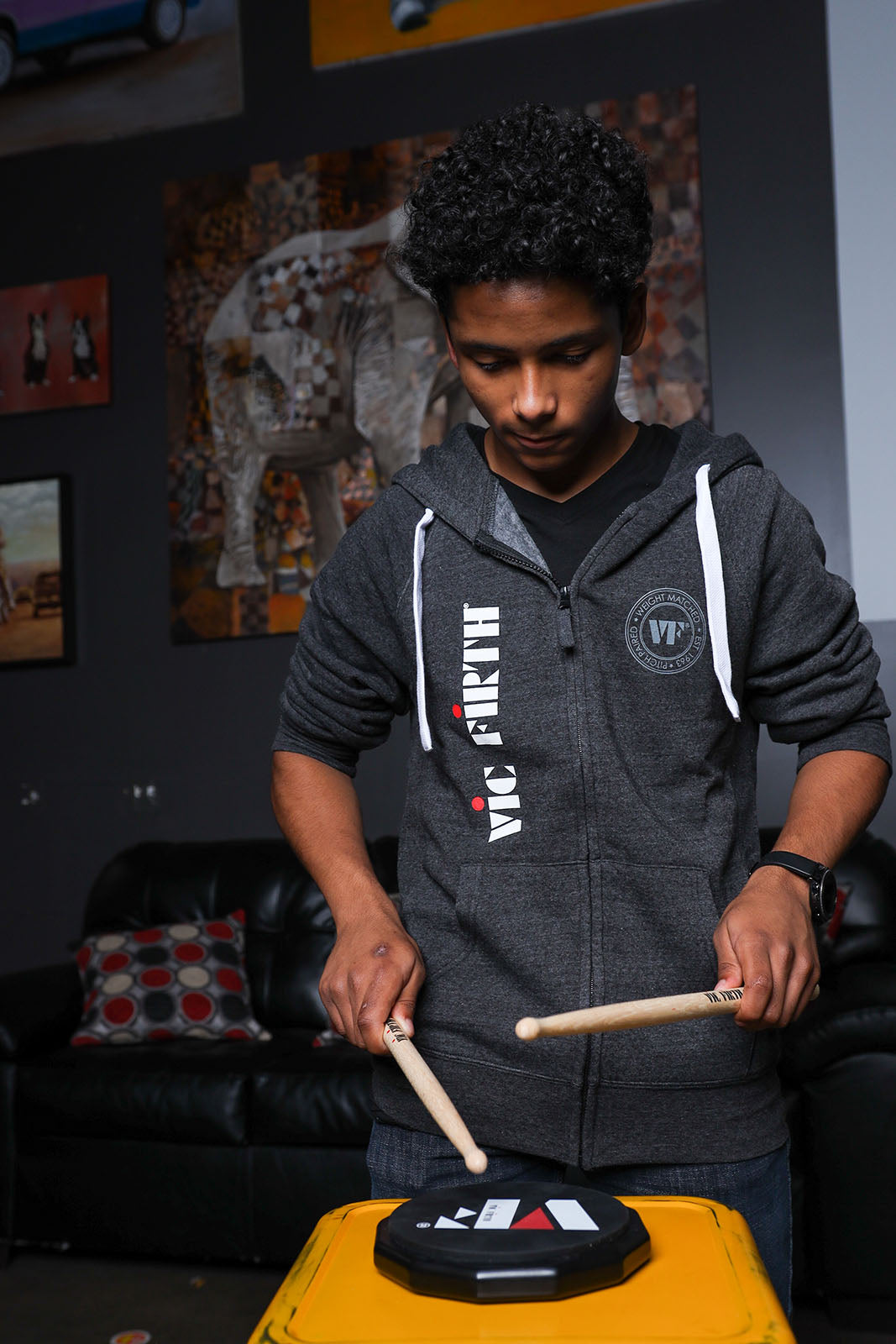 Sweatshirt Met Rits XXL