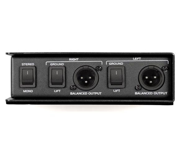 MD2PRO - S-MAX SERIES STEREO PASSIVE DIRECT BOX