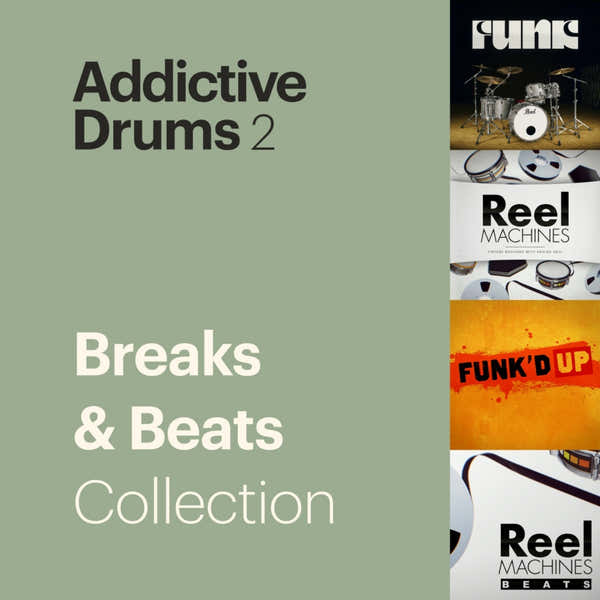 XLN Audio Addictive Drums 2 Breaks & Beats-collectie