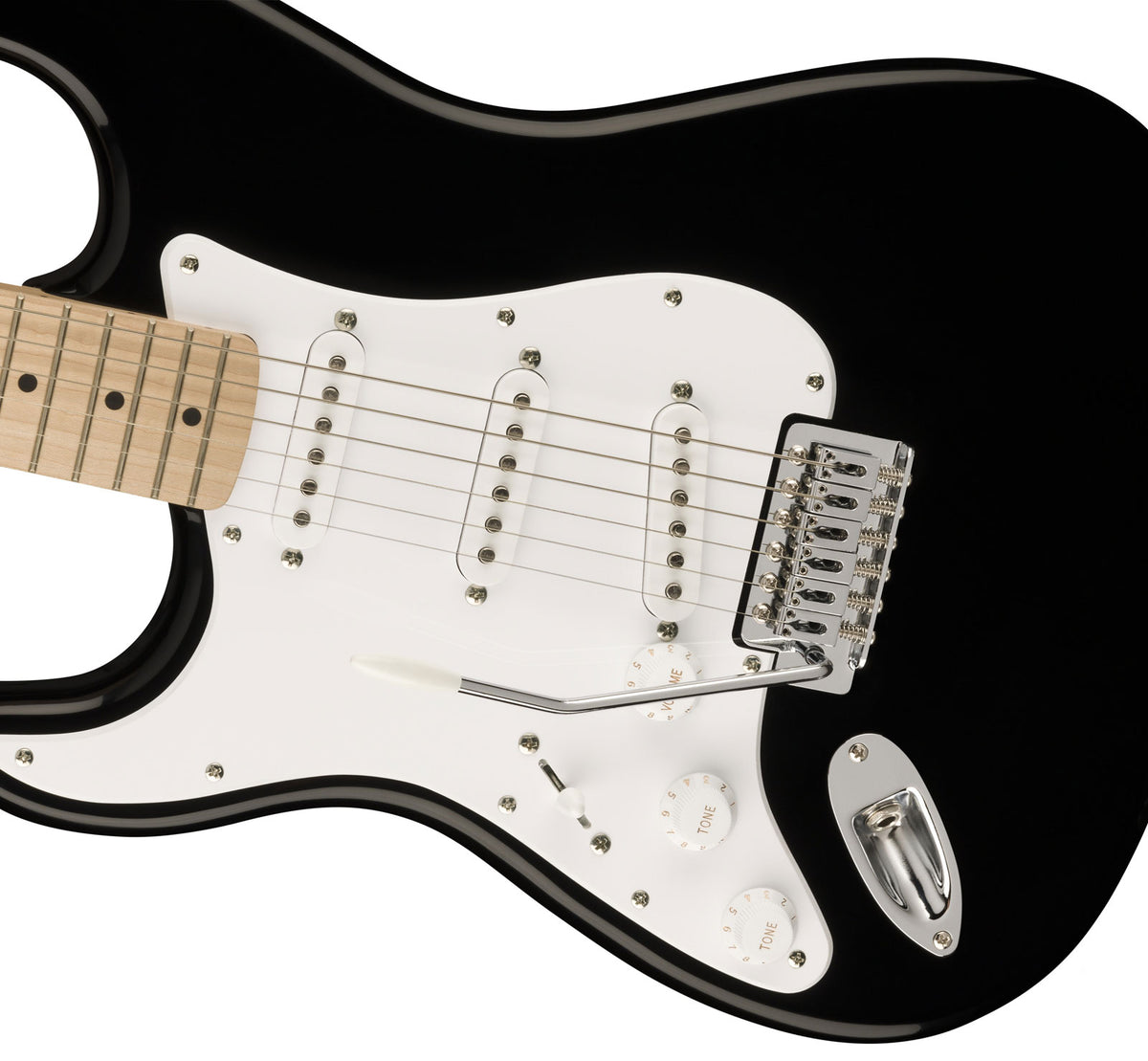 Stratocaster Lh Sonic Mn Zwart