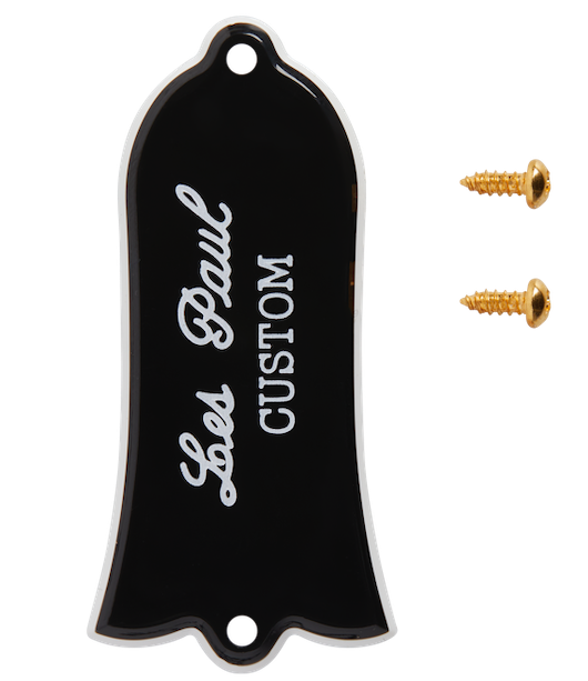 Gibson Accessories PARTS TRUSS ROD COVER "LES PAUL CUSTOM" BLACK