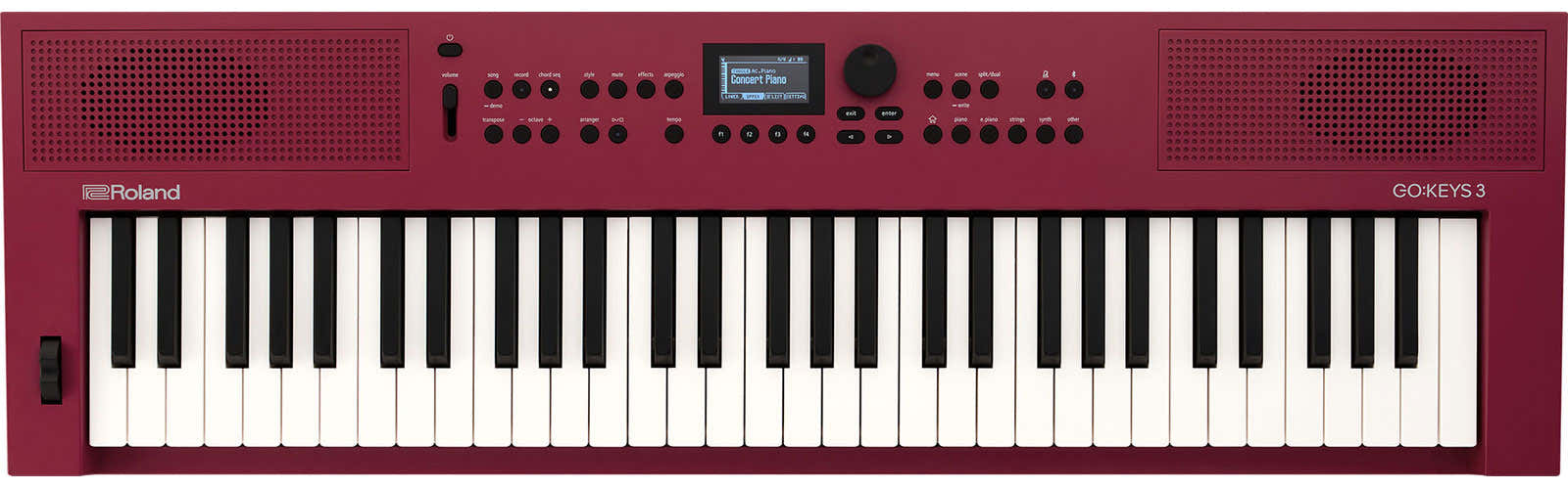 Go:keys 3 Donkerrood