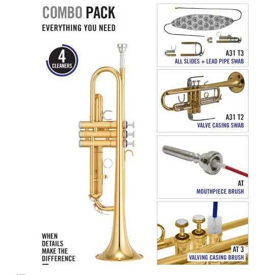 BG TROMPET COMBO PACK VERZORGINGSSET ( A31T2- A31T3 - A31T4 )