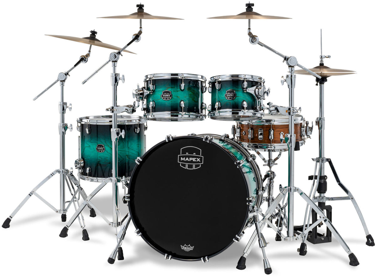 Saturn Vi Stage 22" Marineblauw-turquoise burst