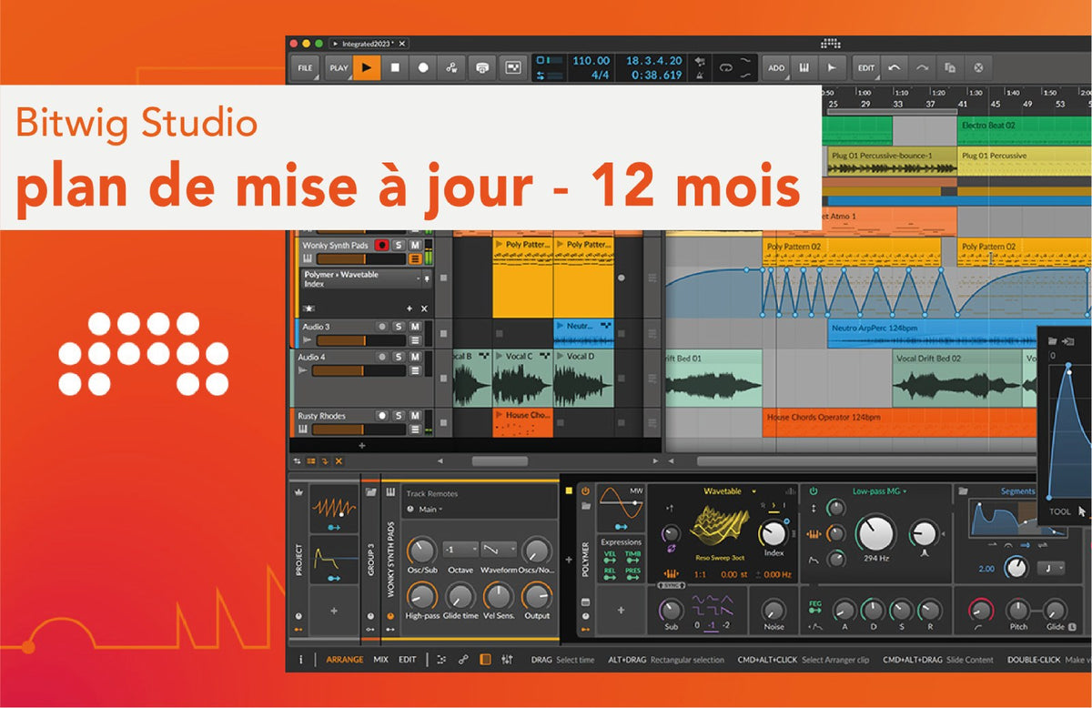 Bitwig Andere studiosoftware