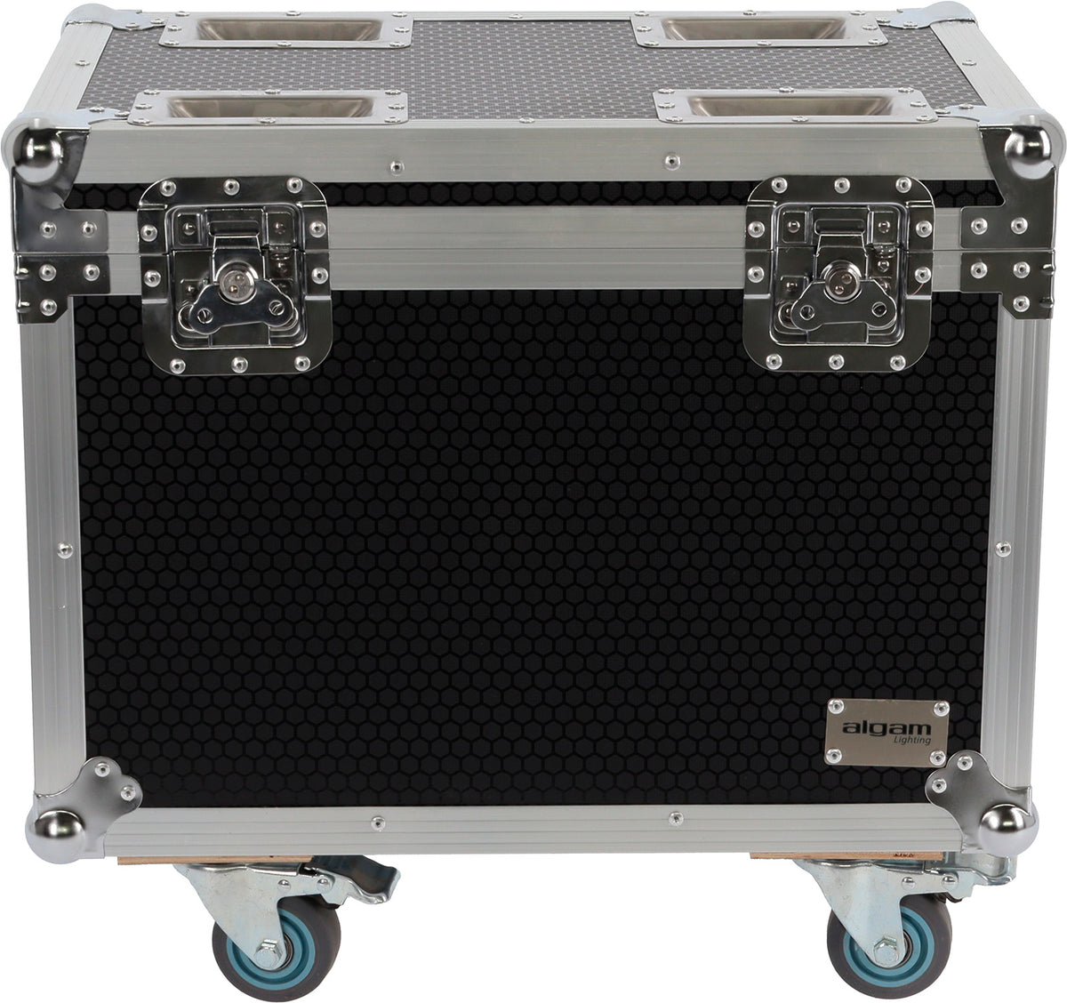 Flight case for 2 Blinder 400 CW WWA