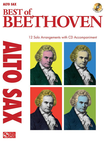 INSTRUMENTAL PLAY-ALONG BEST OF BEETHOVEN + CD - ALTO SAXOPHONE