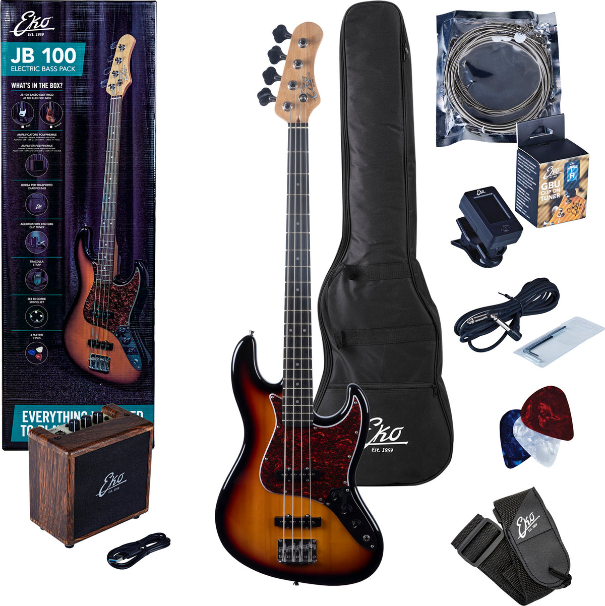 JB 100 Sunburst-pack