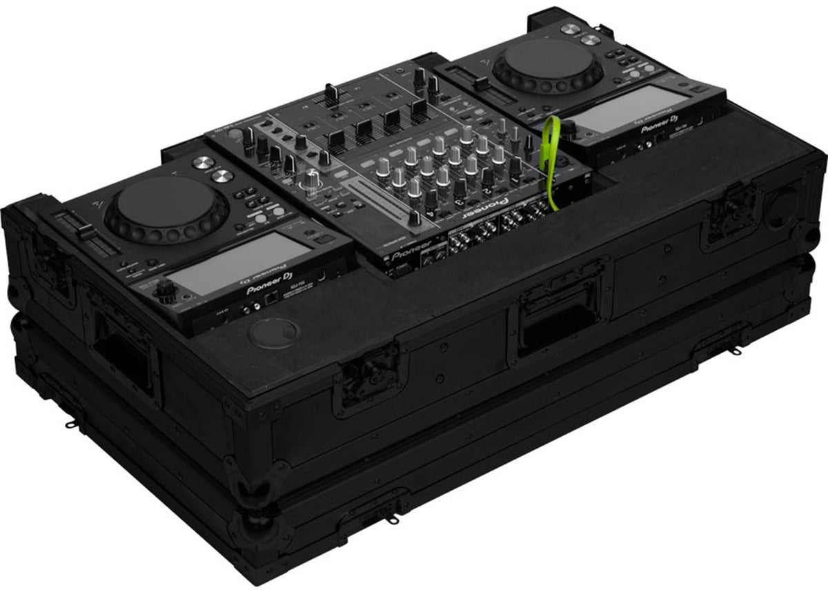 Flight Console 10/12'' XDJ700 en DJM750 W Zwart