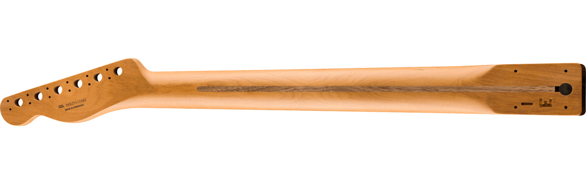 Satijnen Fat Tele-hals van geroosterd esdoorn, 22 Medium Jumbo, 9.5, RW, U-vorm