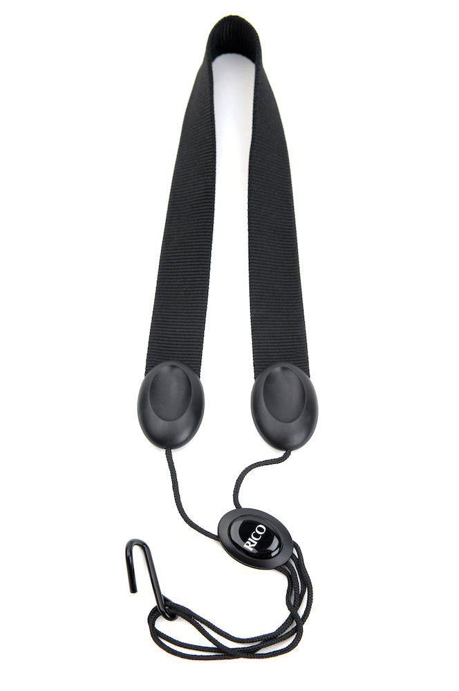 Saxofoonriem Tenor/bariton Nylon Zwart