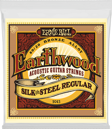 EARTHWOOD ACOUSTIC SILK STEEL REGULAR 13-56 2043