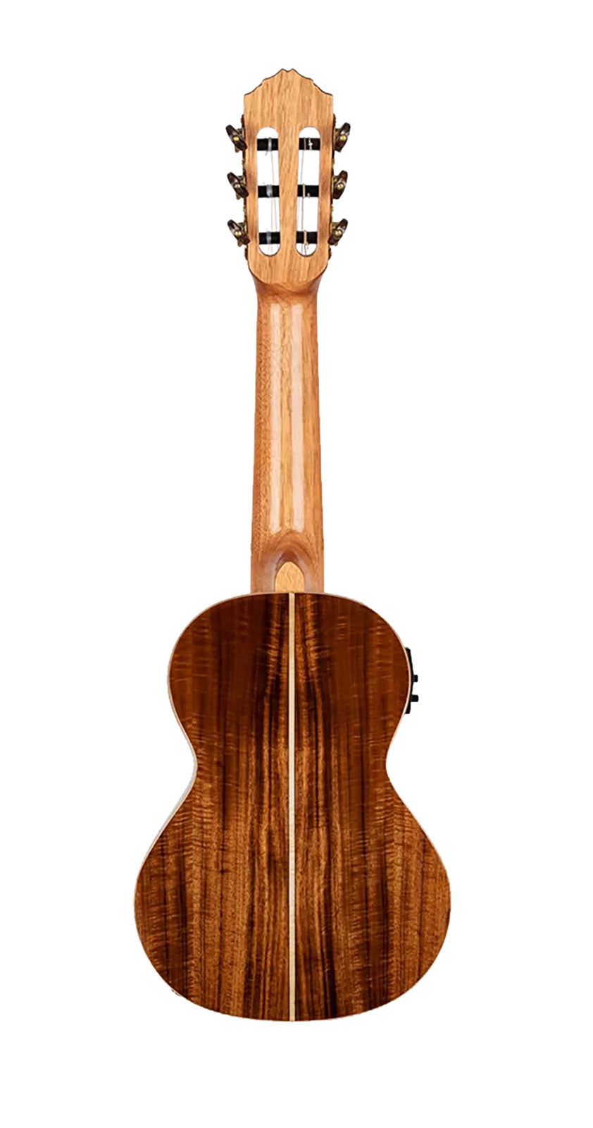 Guitalele van massief acacia EQ
