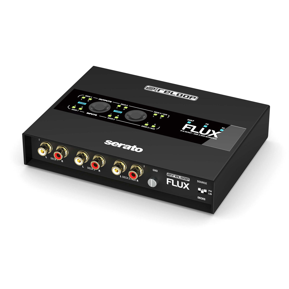 Reloop DJ Dvs-interfaces